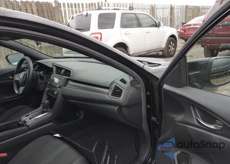 2018 Honda Civic Sport из США, поврежденный, VIN SHHFK7H40JU232376